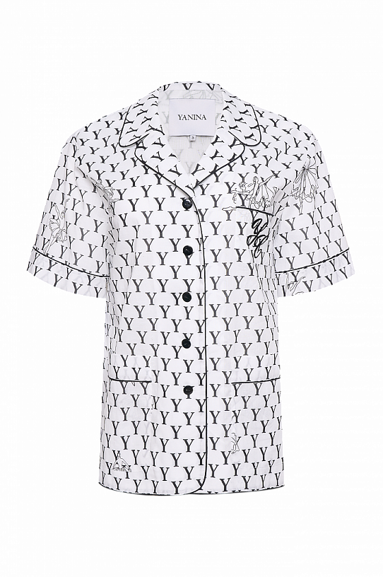 White shirt with 
