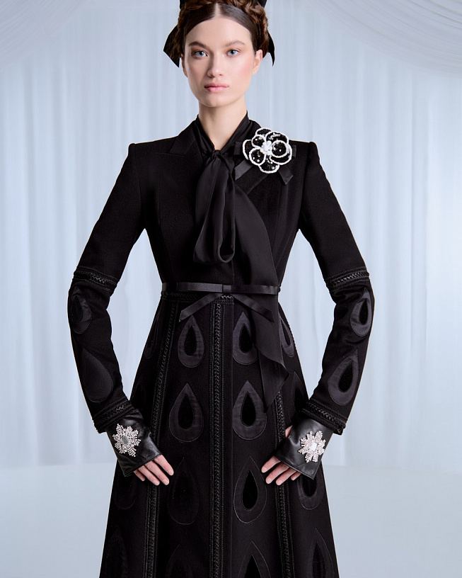 Black coat YaninaCouture
