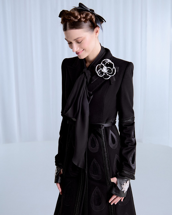 Black coat YaninaCouture
