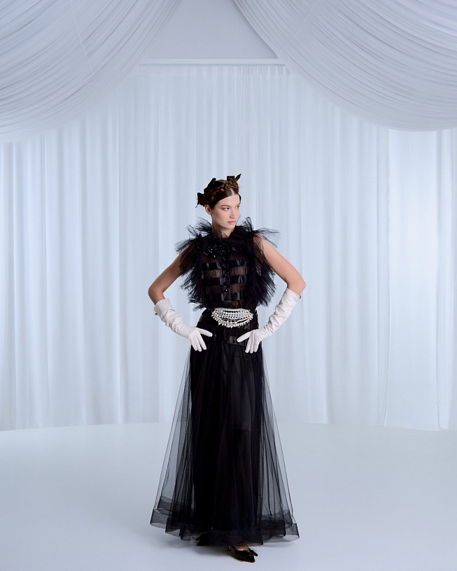 Black dress YaninaCouture