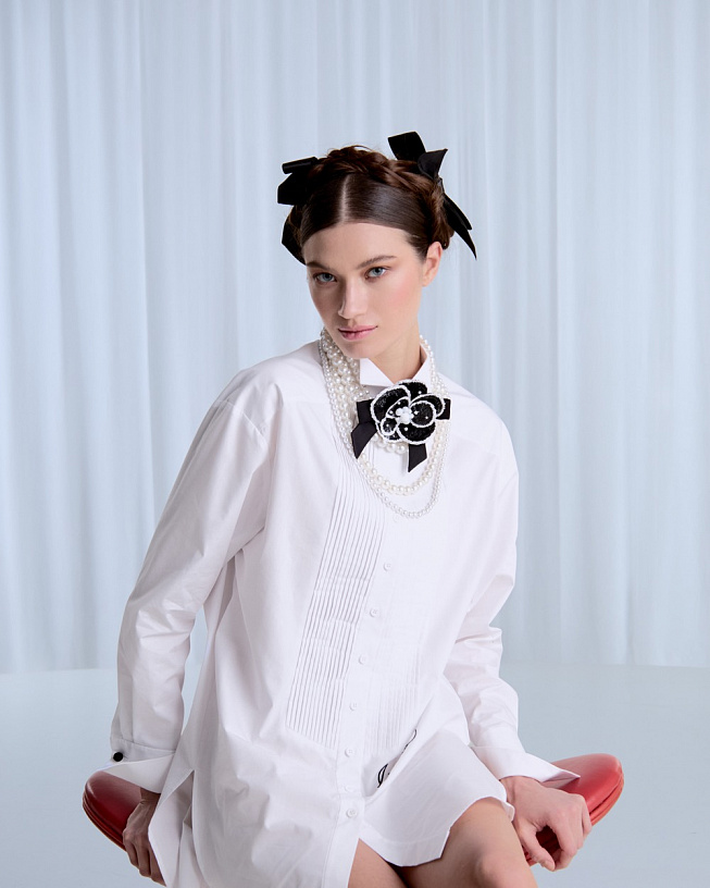 White cotton shirt